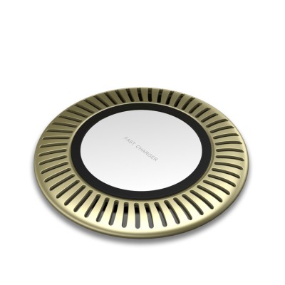 15W wireless charger with base pad private mould and patent certificateds for cell phone iphone