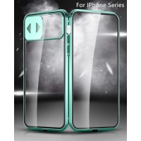 2020 Double Side Tempered Glass Camera Mirror 360 Protection Metal Magnetic Case For iPhone 11 XR X XS Pro Max 6 6s 7 8 Plus SE